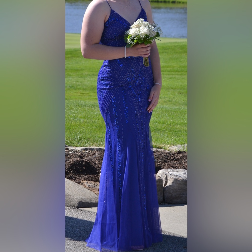 Blue Prom Dress
